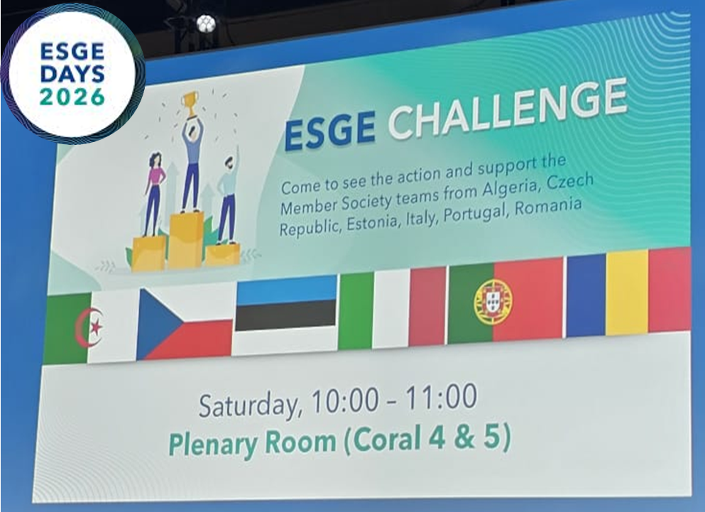 Portugal no ESGE DAYS CHALLENGE 2026